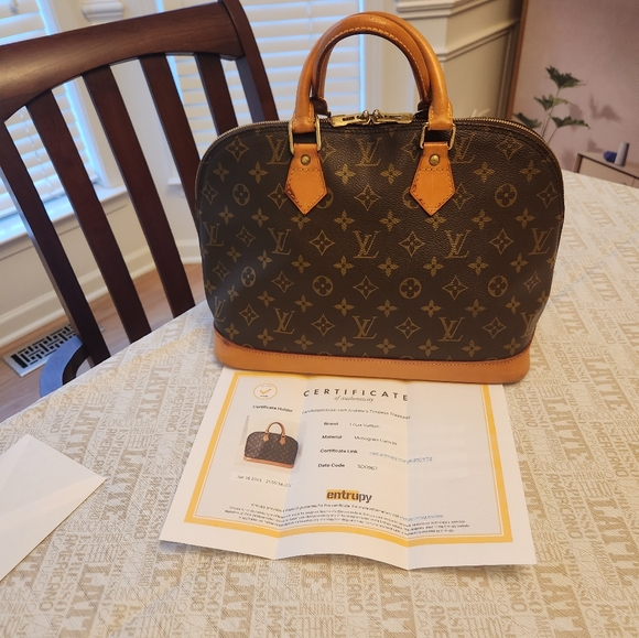 Louis Vuitton Alma PM Sachel bag - Picture 1 of 17